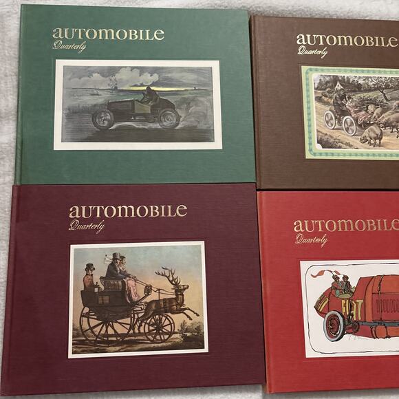 LIMITED EDITIONS 1966-67 AUTOMOBILE QUARTERLY VOL #5 SET 1-4 VINTAGE HARDCOVERS - Picture 2 of 4
